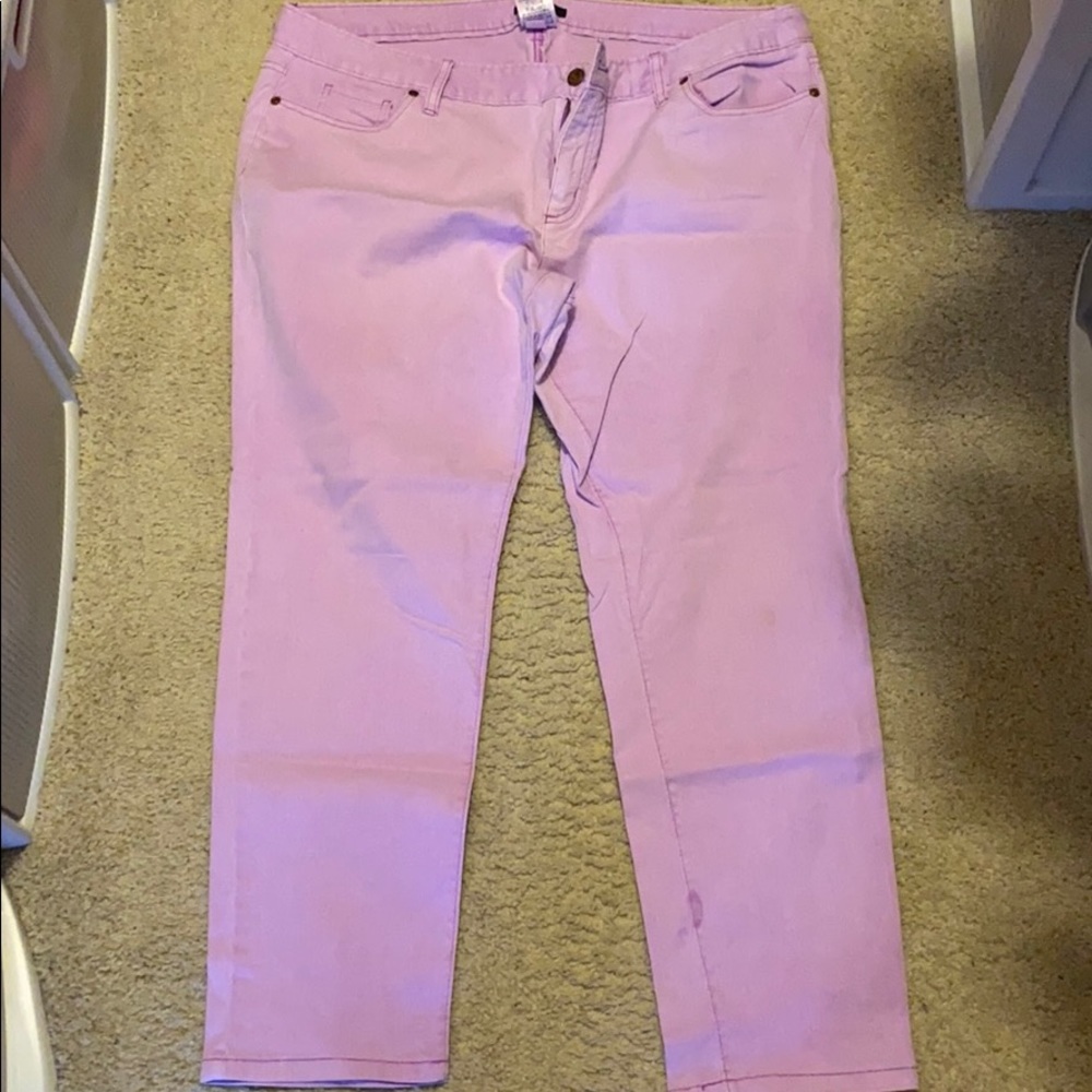 Lands’ End Colored Jeans